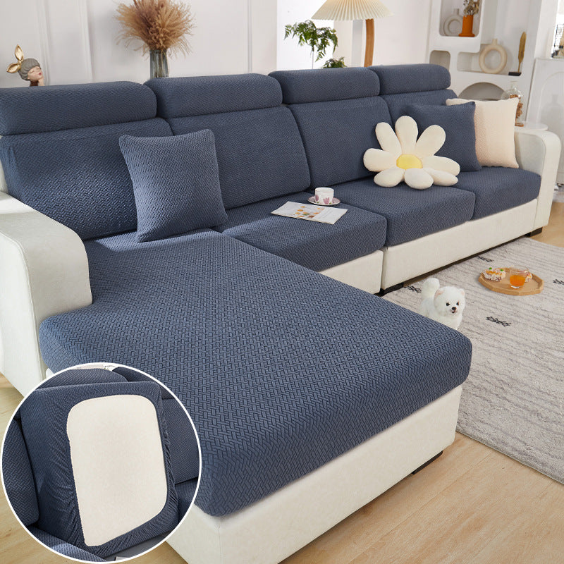 K & S | Sofaüberwurf Elastisch Universell – Waschbarer Stretch Sofabezug für Alle Jahreszeiten
