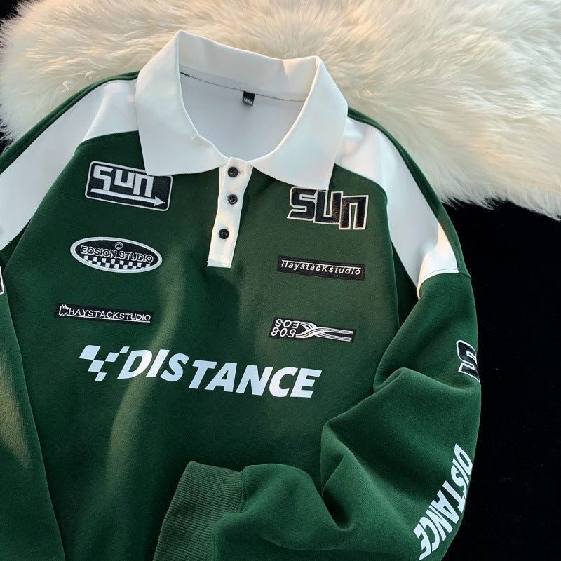 Rockford – Retro Strick Polo Pullover