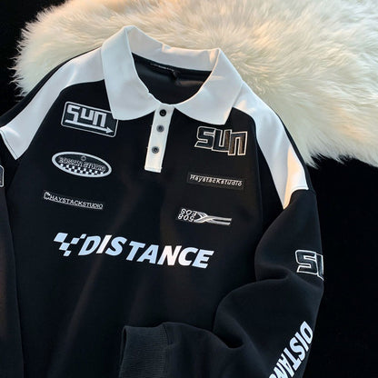 Rockford – Retro Strick Polo Pullover