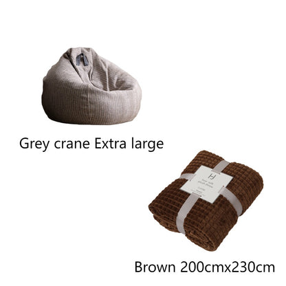 K & S | Moderner Sitzsack Loungesessel – Bequemer Relaxsessel für Wohnzimmer & Schlafzimmer