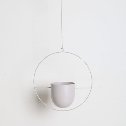 K & S | Hängender Blumentopf Eisen – Nordischer Stil & Modernes Design für Wohnzimmer & Balkon