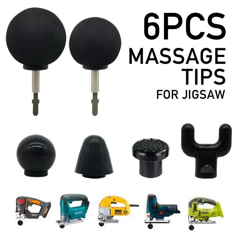K & S | Silikon Aufsatz Set für Massagepistole – Ersatzköpfe für Faszien & Muskelentspannung