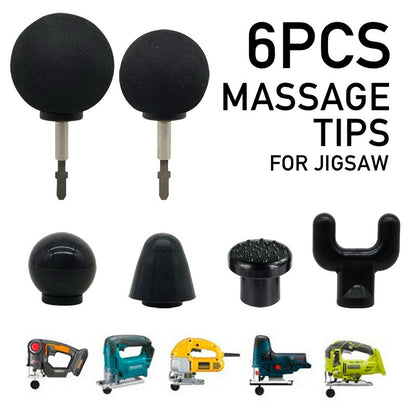 K & S | Silikon Aufsatz Set für Massagepistole – Ersatzköpfe für Faszien & Muskelentspannung