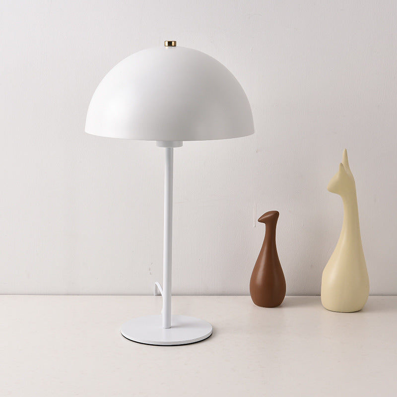 K & S | Designer Tischlampe – Moderne LED Pilzlampe aus Eisen für Wohnzimmer & Schlafzimmer