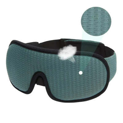K & S | 3D Schlafmaske Hohlraum Augenmaske – Lichtdicht & Druckfrei für Schlaf & Reisen