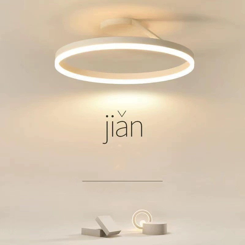 K & S | LED Deckenleuchte – Moderne Designer Deckenlampe mit Ringdesign für Schlafzimmer & Esszimmer