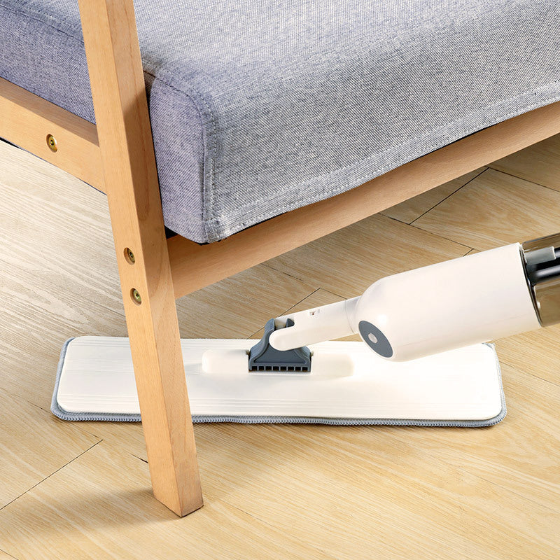 K & S | Flachmopp mit Eimer Selbstreinigend – Mikrofaser Bodenwischer für Haushalt