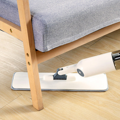 K & S | Flachmopp mit Eimer Selbstreinigend – Mikrofaser Bodenwischer für Haushalt