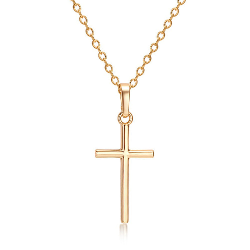 K & S | Damen Halskette Kreuz Anhänger – Elegante & Zeitlose Schmuck Kette