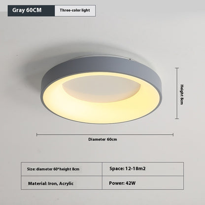 K & S | LED Deckenleuchte – Moderne minimalistische Deckenlampe für Schlafzimmer, Wohnzimmer & Büro