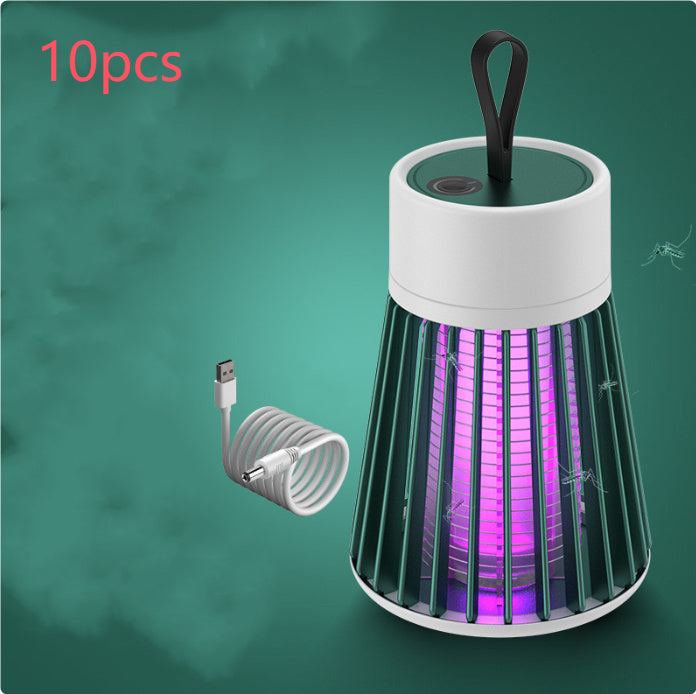 K & S | Elektrische Mückenfalle Tragbar USB – LED Insektenvernichter & Moskito Zapper