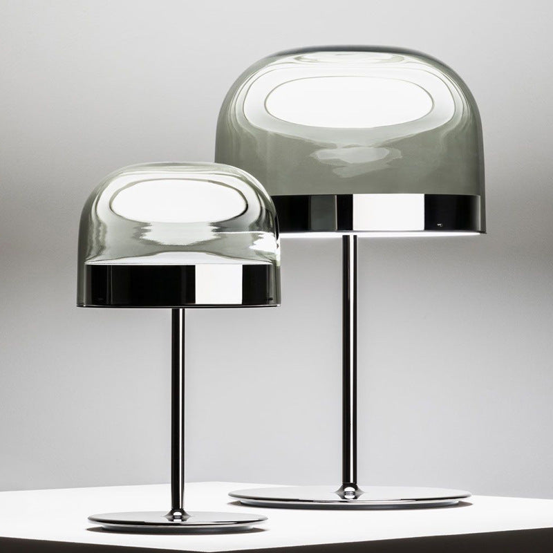 K & S | Designer Tischlampe – Moderne Glasleuchte im luxuriösen Stil für Wohnzimmer & Schlafzimmer