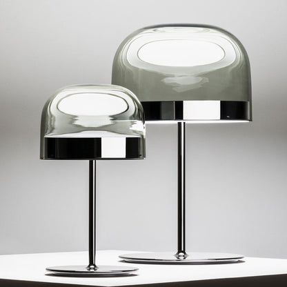 K & S | Designer Tischlampe – Moderne Glasleuchte im luxuriösen Stil für Wohnzimmer & Schlafzimmer